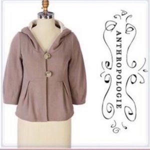 Anthropologie Allihop Julia Hoodie Sweater Pink